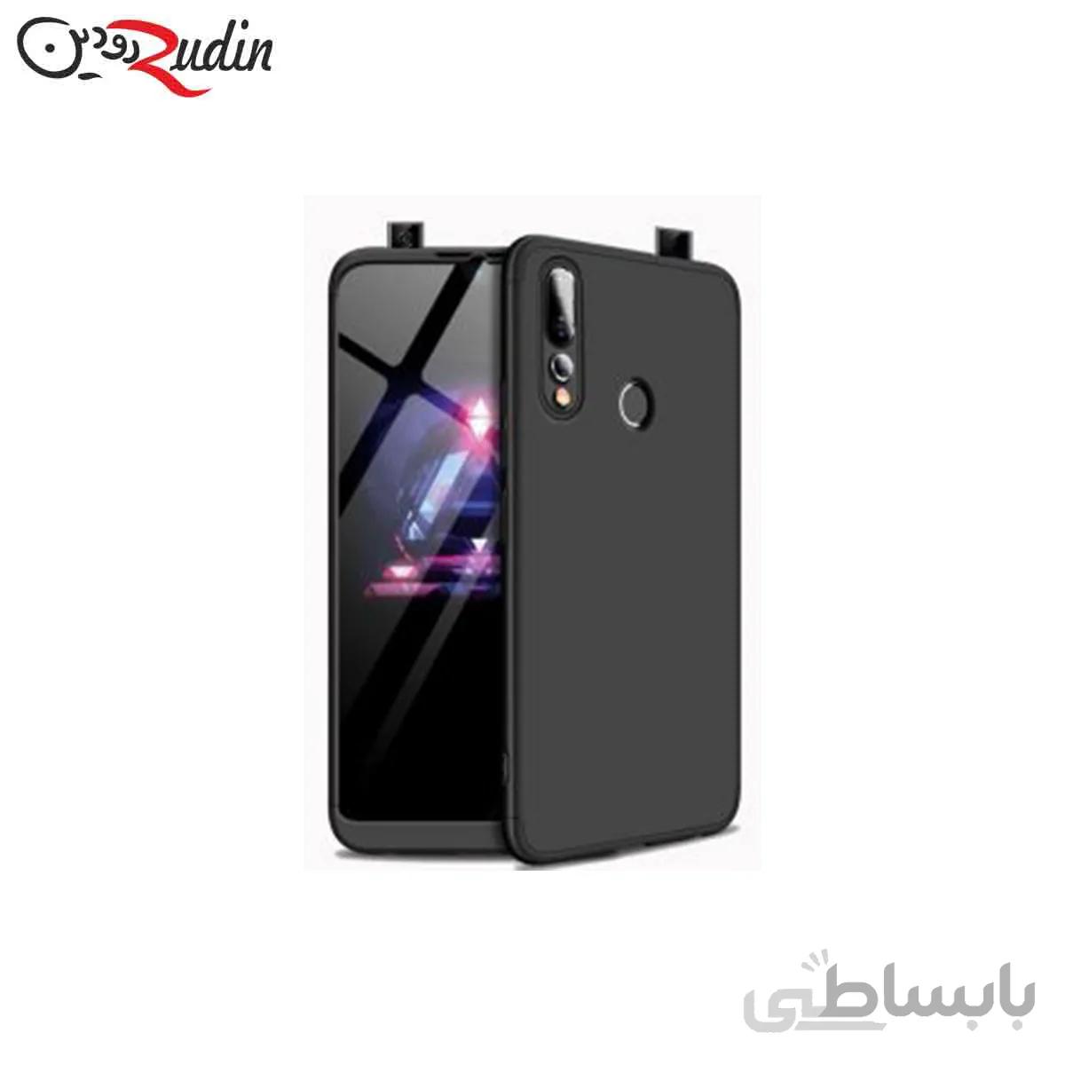 کاور ۳۶۰ درجه مدل GKK مناسب Honor 9x/ Huawei y9s مشکی دور مشکی