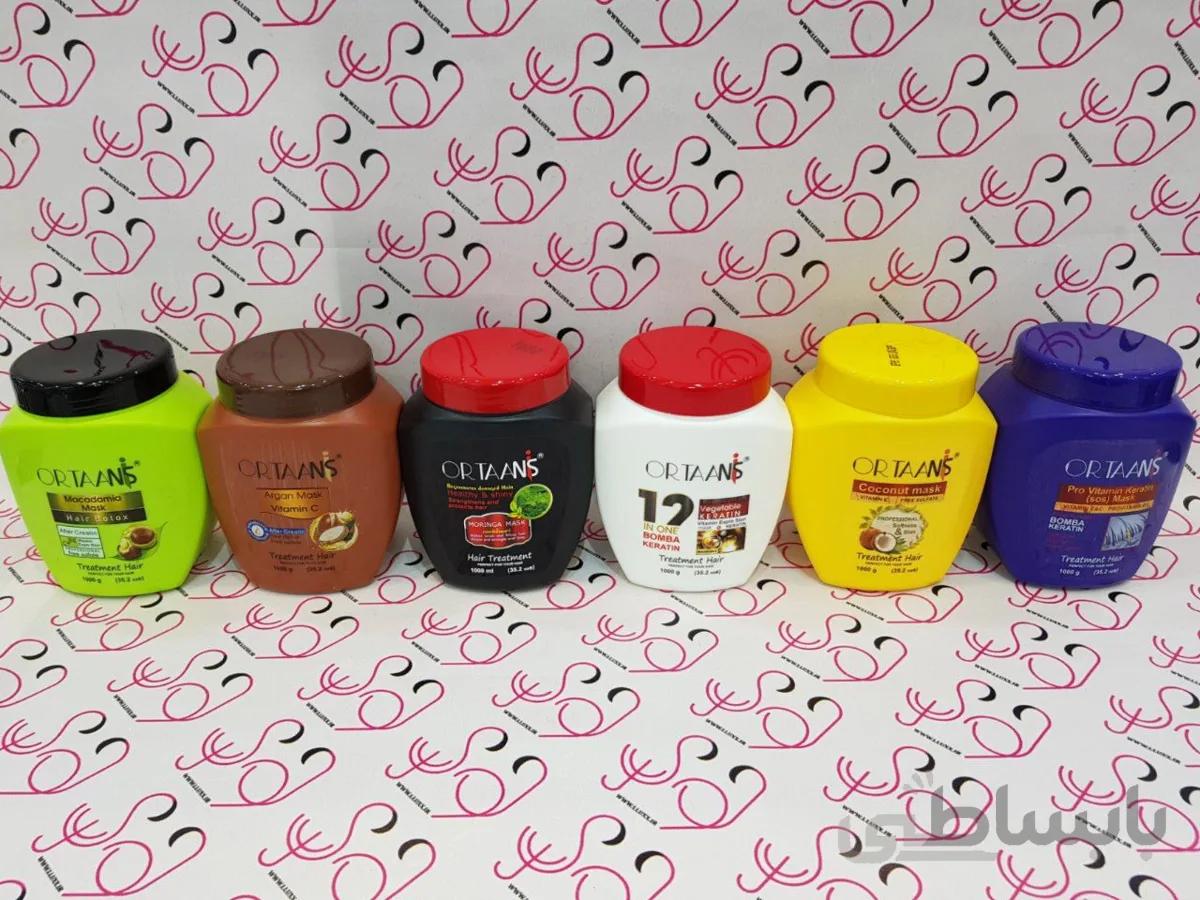 ماسک مو داخل حمام اورتانیس ORTAANIS بدون سولفات حجم 1000 میلی لیتر