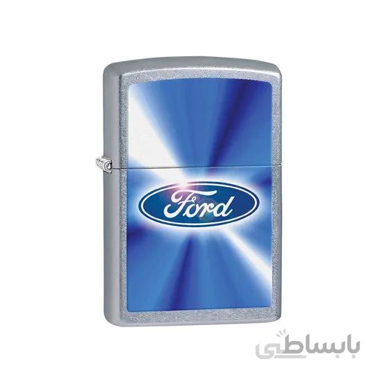فندک زیپو مدل Zippo Ford Blue کد 28455 ا Zippo Ford Blue 28455 Lighter