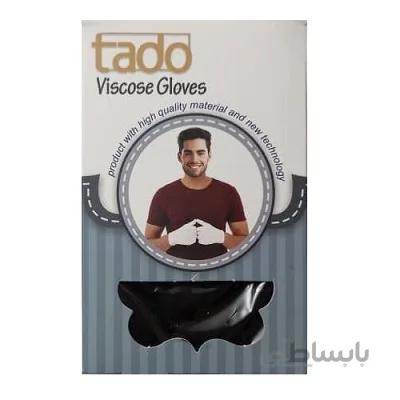 دستکش نخی مشکی مردانه تادو ا Tado Viscose Gloves