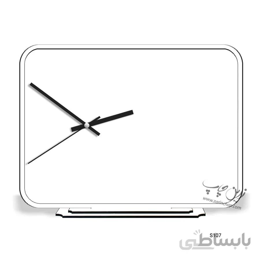 چاپ بر روی ساعت رومیزی مدل S107
