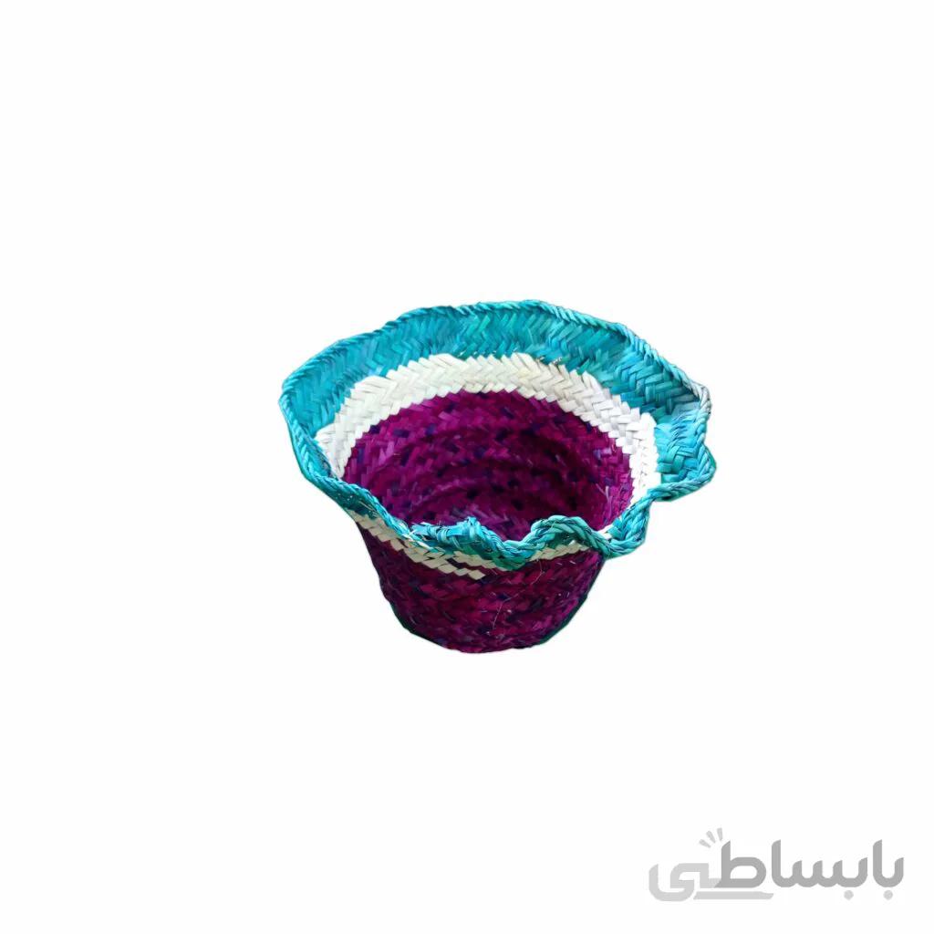 سطل زباله حصیری