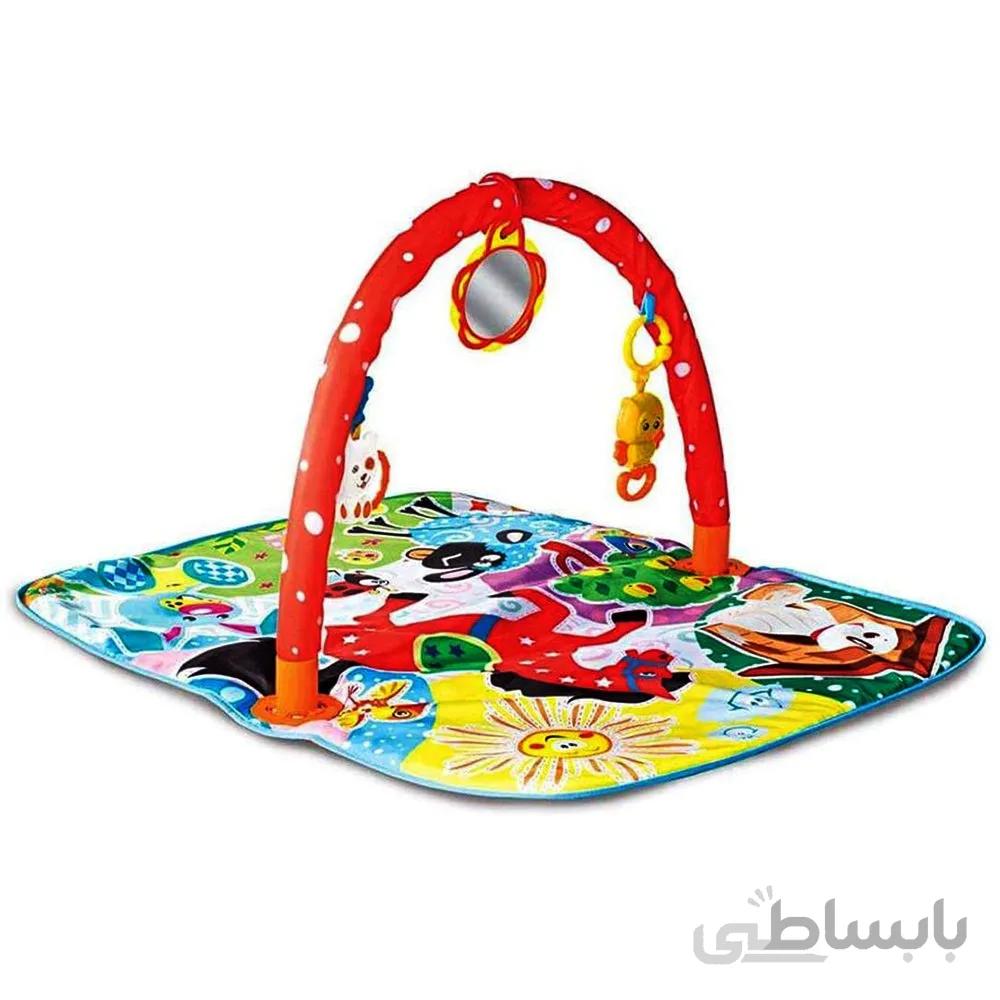 تشک بازی کودک طرح مزرعه شاد مدل FR58451