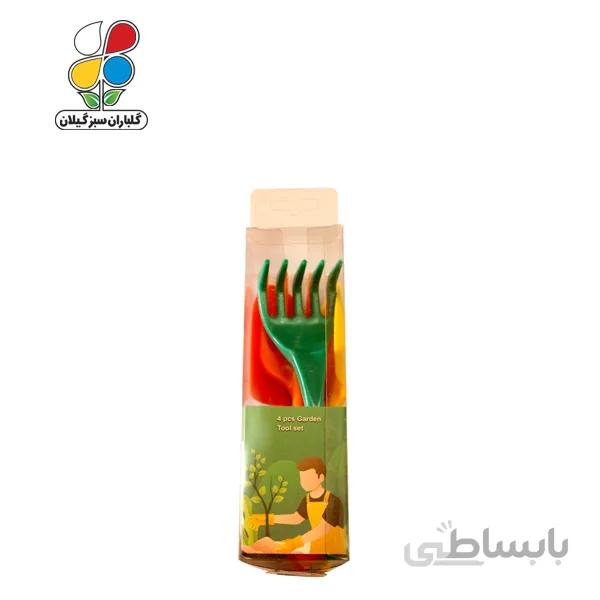 بیلچه پلاستیکی 4 عددی مدل GPE13