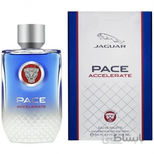 ادکلن مردانه جگوار پیس اسلریت 100 میل "JAGUAR PACE ACCELERATE EDT"