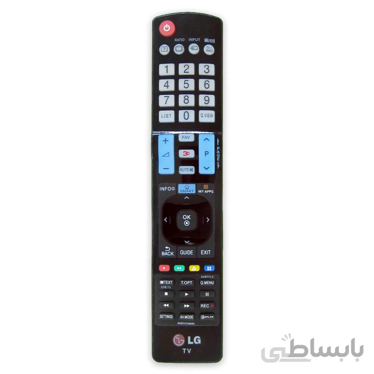 کنترل تلویزیون ال ای دی ال جی اصلی LG LED مدل AKB73766504