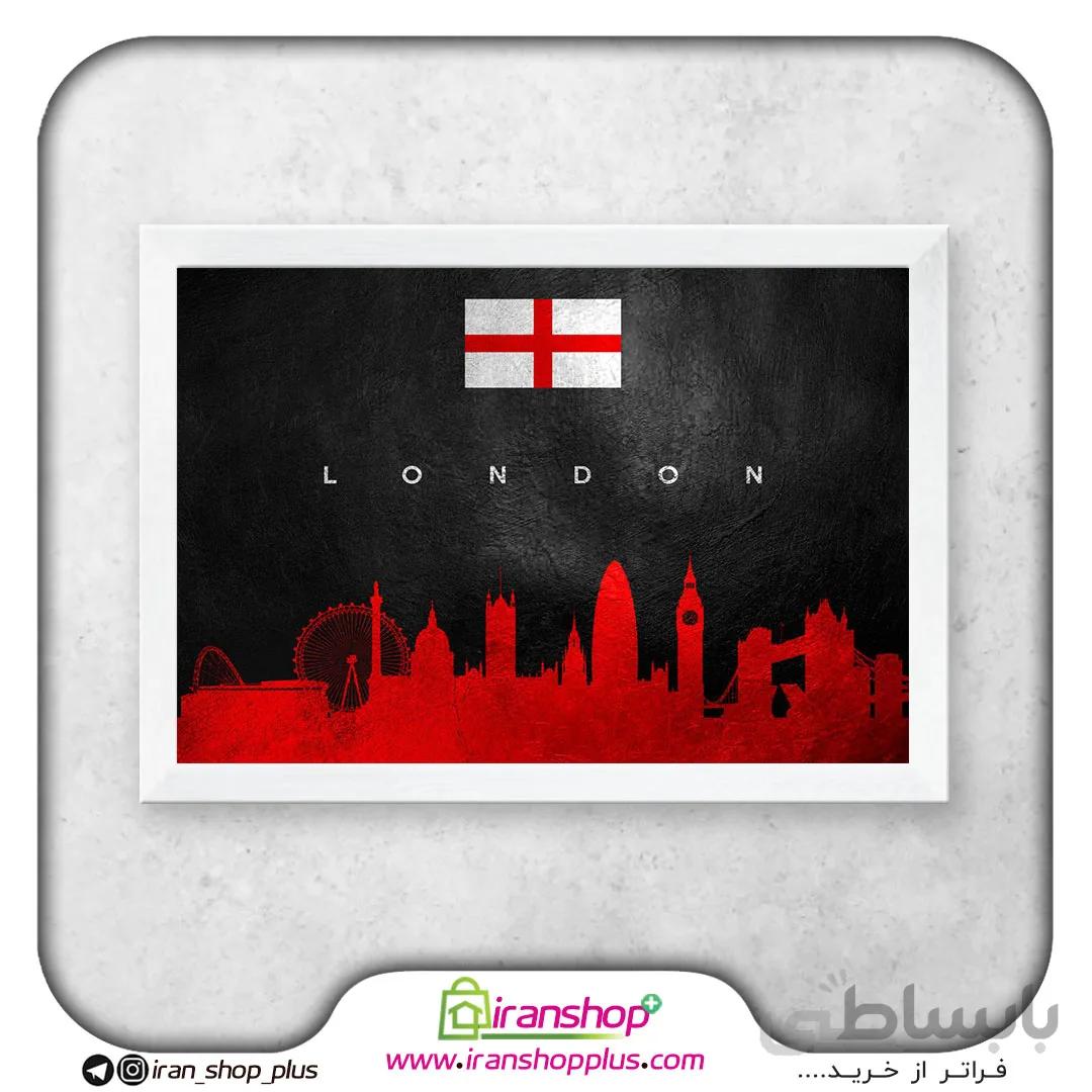 تابلو پوستر شهر لندن با تم World Skyline