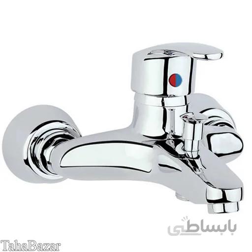 شیر حمام راسان مدل هلیا کروم