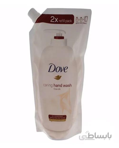 مایع دستشویی کرمی داو مدل Fine Silk حجم ۵۰۰ میلی لیتر