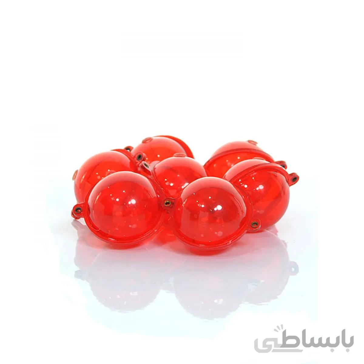 فلوتر پشه قرمز روشن کروی شکل قطر 3 سانت HB11