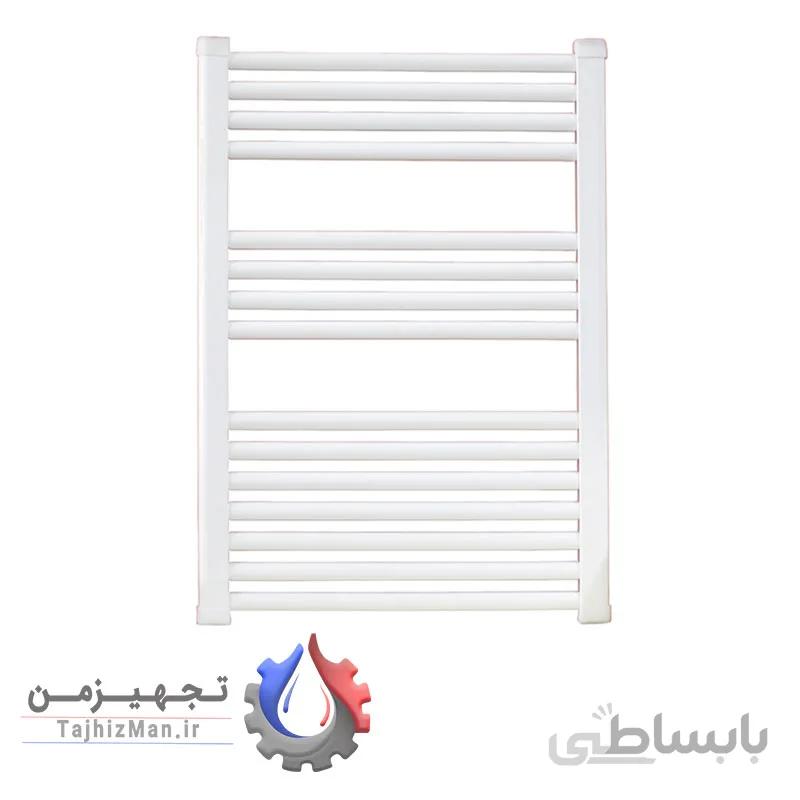 حوله خشک کن ایران رادیاتور 19 لول مدل Oasis ا رادیاتور حوله خشک کن تخت 19 لول آلومینیومی ایران رادیاتور مدل Oasis