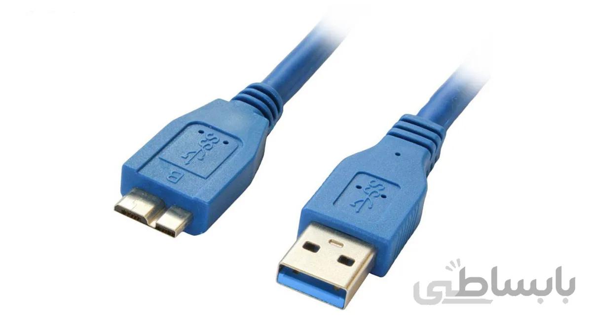 کابل هارد USB 3 به طول 60 سانتی متر