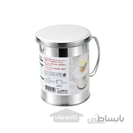 ظرف فلزی مخصوص نگهداری روغن 700 میلی لیتر