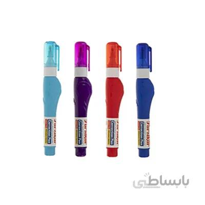 لاك غلط گير قلمى ٧ ميل بدنه رنگى پارسیکار JM601 (بسته 4 عددی)