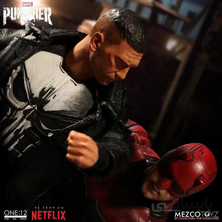 اکشن فیگور Punisher پانیشر برند مزکو