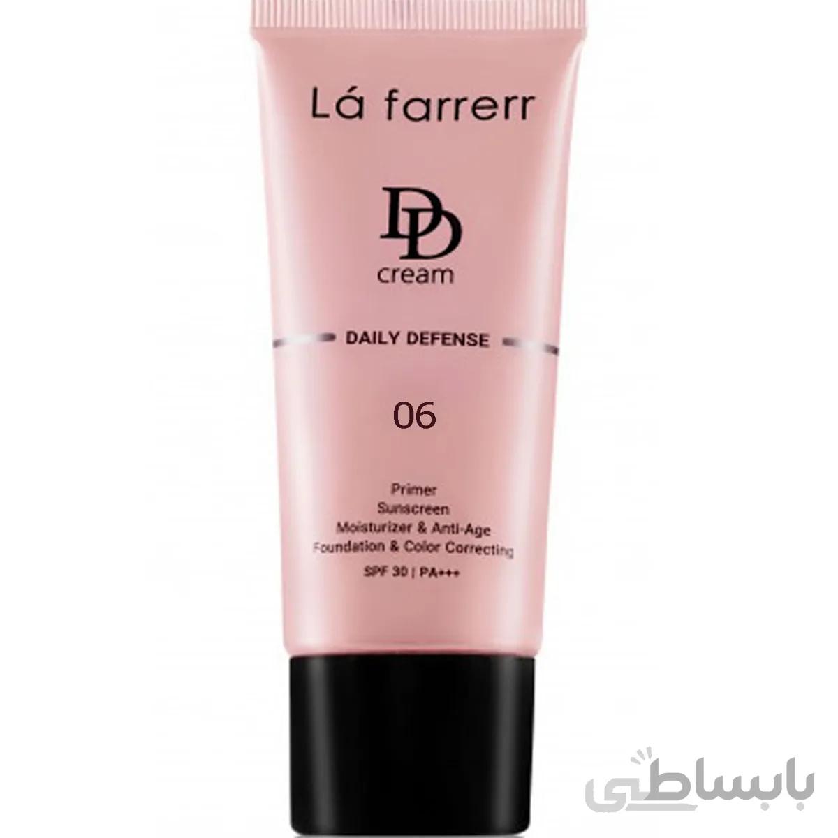 دی دی کرم لافارر محافظ روزانه spf30 انواع پوست کاراملی 06