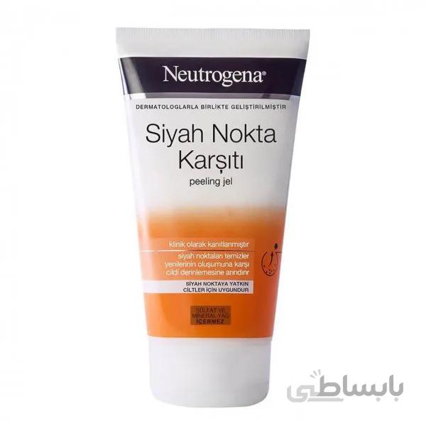 ژل اسکراب ضد جوش سر سیاه نوتروژینا Neutrogena