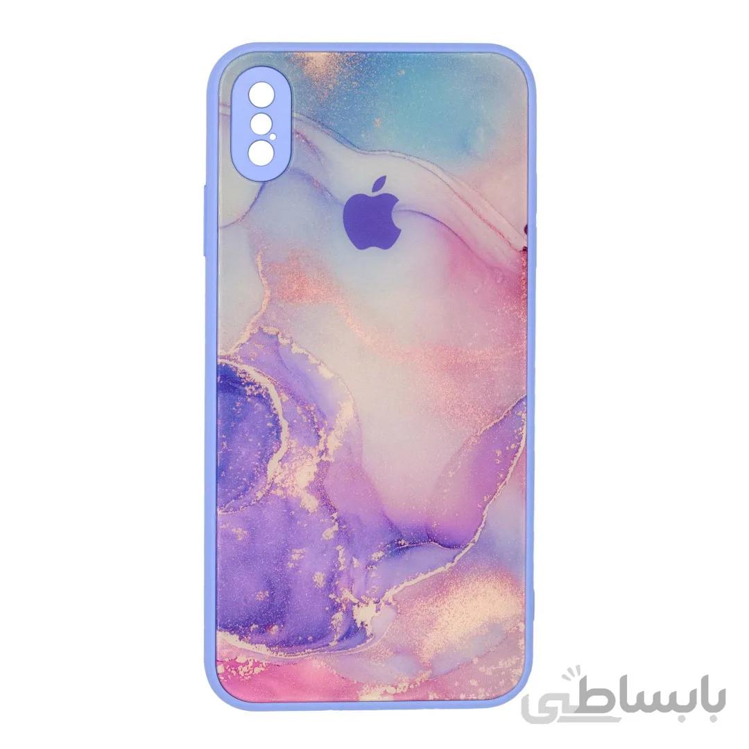 قاب گوشی اپل iPhone XS Max ماربل طرح سنگ مرمر کد MRB 16
