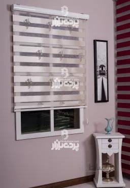 پرده زبرا مدل گلدوزی IPK 8442-Z V-03