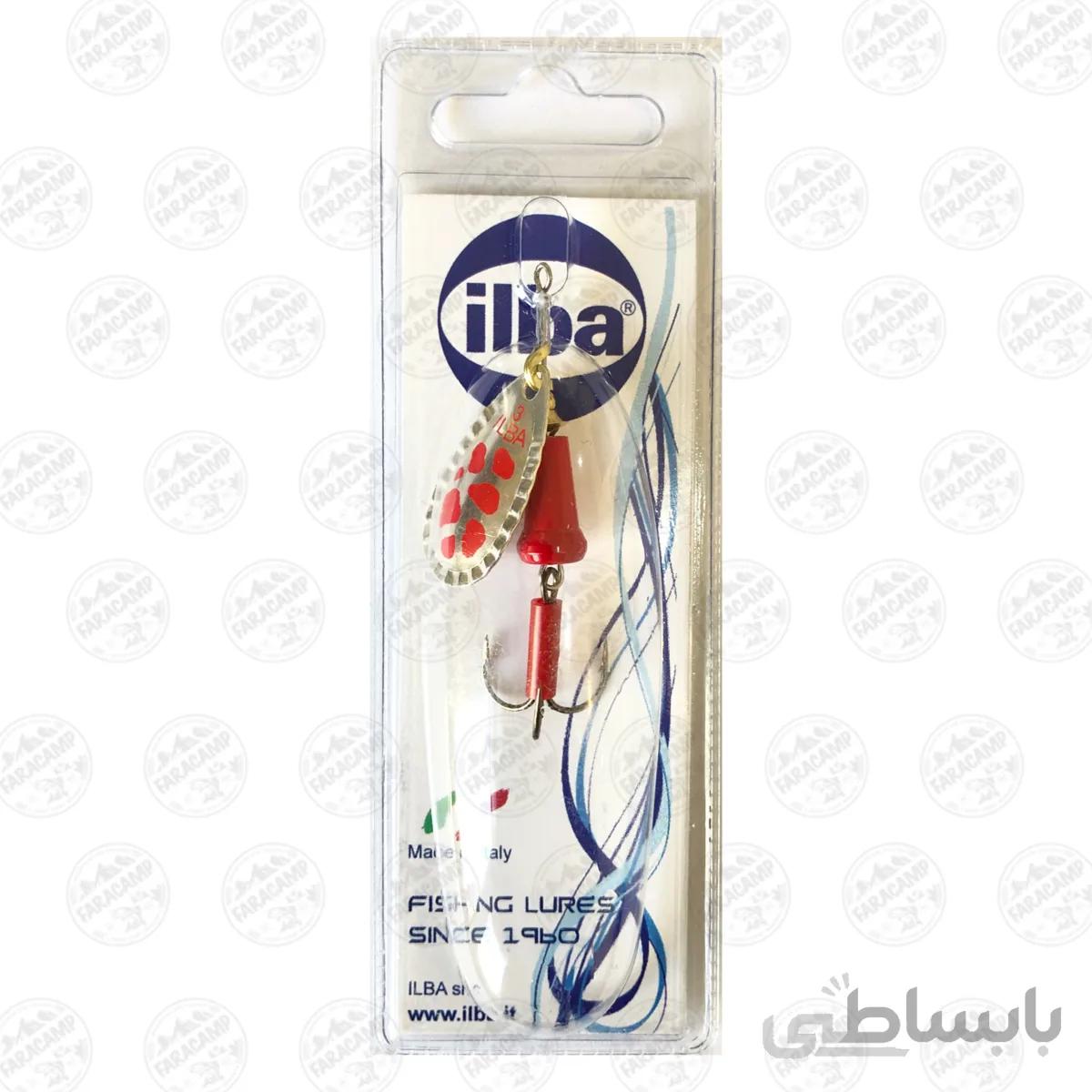 لانسه ماهیگیری سایز 3 ایلبا 80AR3 Sliver Red ilba