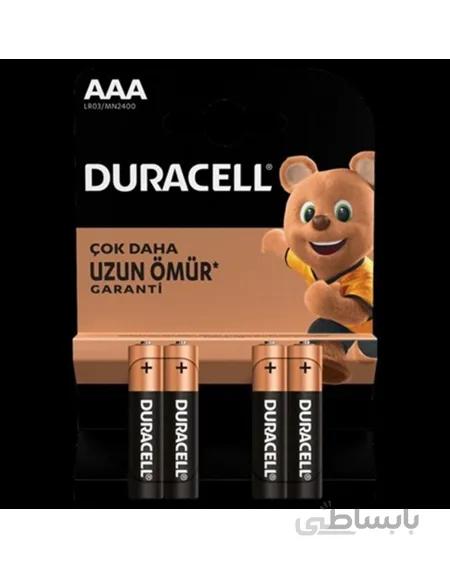 باتری نیم قلمی آلکالاین چهارتایی مارک دوراسل DURACELL اصل