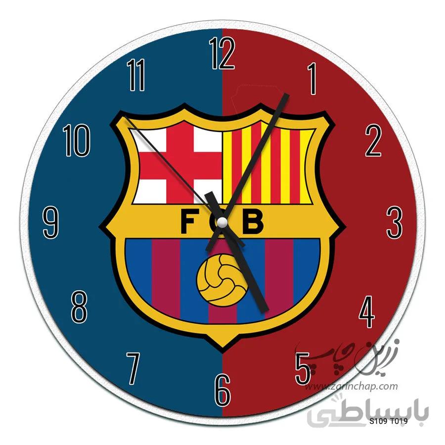 ساعت لوگو بارسلونا S109T019