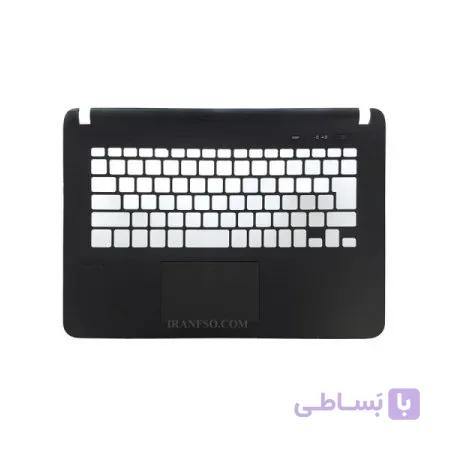 قاب کنار کیبرد لپ تاپ سونی SVF142-143 مشکی-اینتربزرگ Space کوچک به همراه تاچ پد با فریم