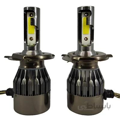 هدلایت دو طرف 300W لنزو مدل C9 سری جدید پایه H4