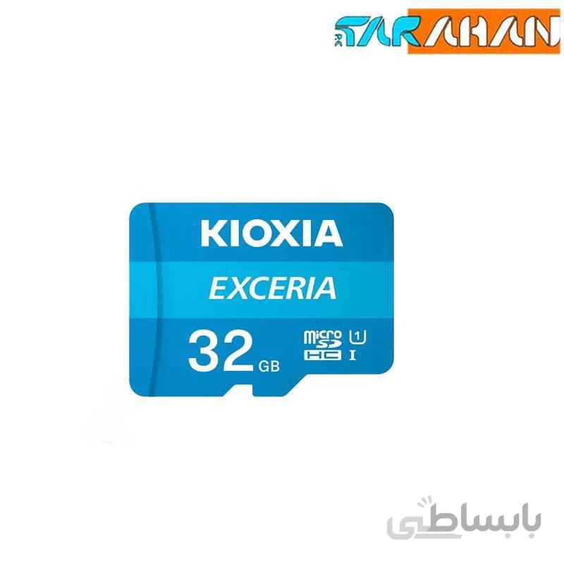 Kioxia Exceria 32GB UHS-I Class 10 100MBps microSDHC ا کارت حافظه microSDHC کیوکسیا مدل Exceria کلاس 10 استاندارد UHS-I سرعت 100MBps ظرفیت 32 گیگابایت