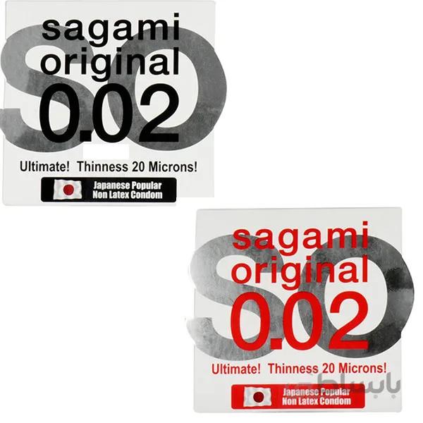 کاندوم ساگامی Sagami بسته دو عددی