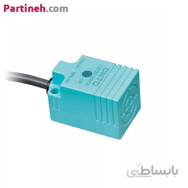 سنسور مجاورت القایی مکعبی CNTD فاصله دید 8mm (DC سه سیم) مدل CJF25-08NA ا CNTD Inductive Proximity Sensor