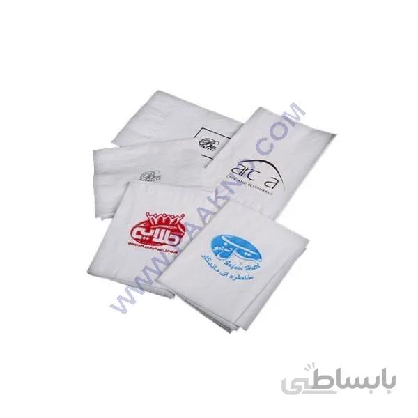 دستمال سفره 90 برگ دولا- پک 24 عددی