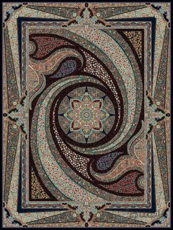 نقشه کهکشان سرمه ای 1000شانه
