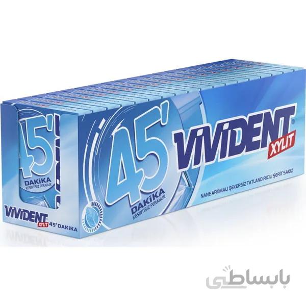 آدامس ویویدنت 45 تخت بسته 18 تایی