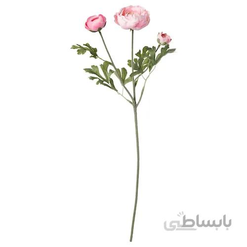 گل مصنوعی IKEA مدل SMYCKA رنگ صورتی