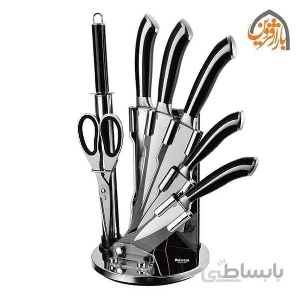 سرویس چاقوآشپزخانه 8 پارچه دلمونتی مدل DL1530