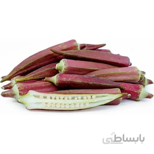 بذر بامیه قرمز بورگندی
