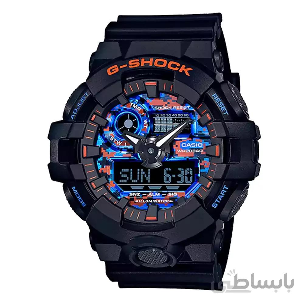 ساعت مچی مردانه جی شاکG-shock GA-700CT-1A ا ساعت مچی مردانه جی شاکG-shock GA-700CT-1A