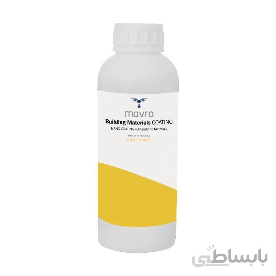 محلول نانو ابگریز و اب بند سطوح ساختمانی ماورو مدل CONCENTRATE حجم 1 لیتر