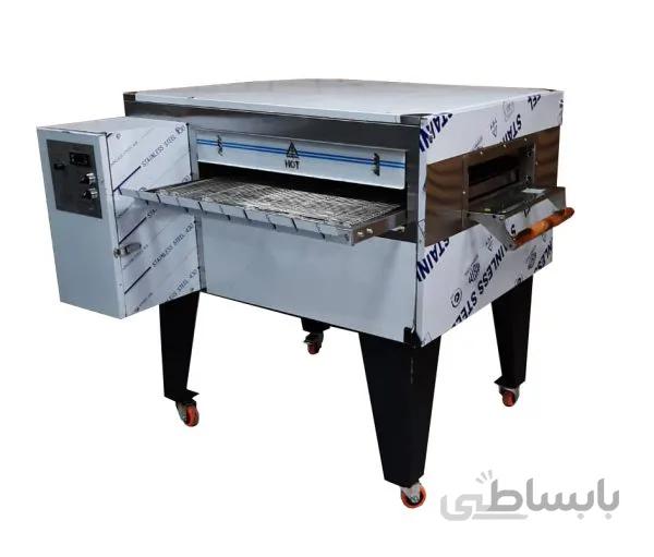 فر پیتزا ریلی دهانه 70 سانت با دریچه کنسلی