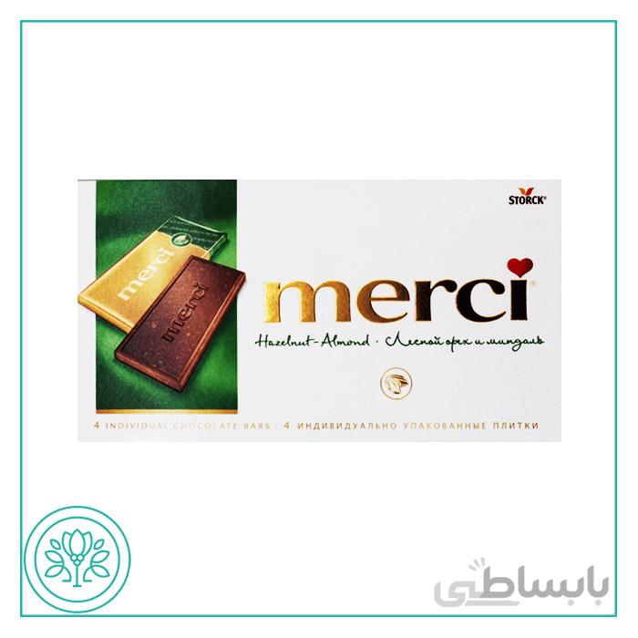 شکلات مرسی با طعم فندق 100 گرم