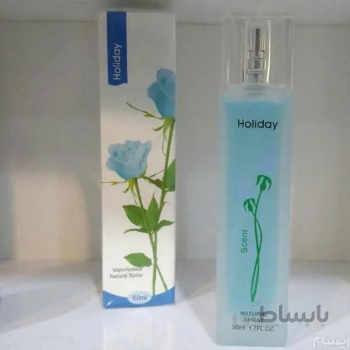 ادکلن زنانه هالیدی حجم 50 میل رز ابی Holiday Perfume