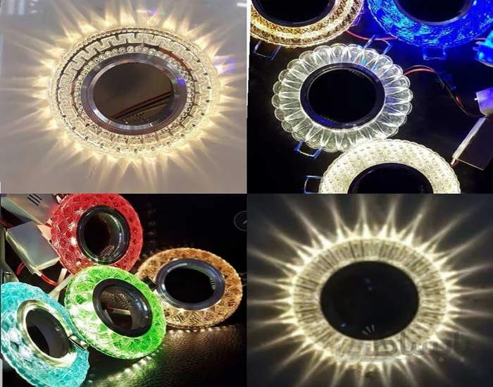 قاب هالوژن دور smd توان نوردهی 3 وات