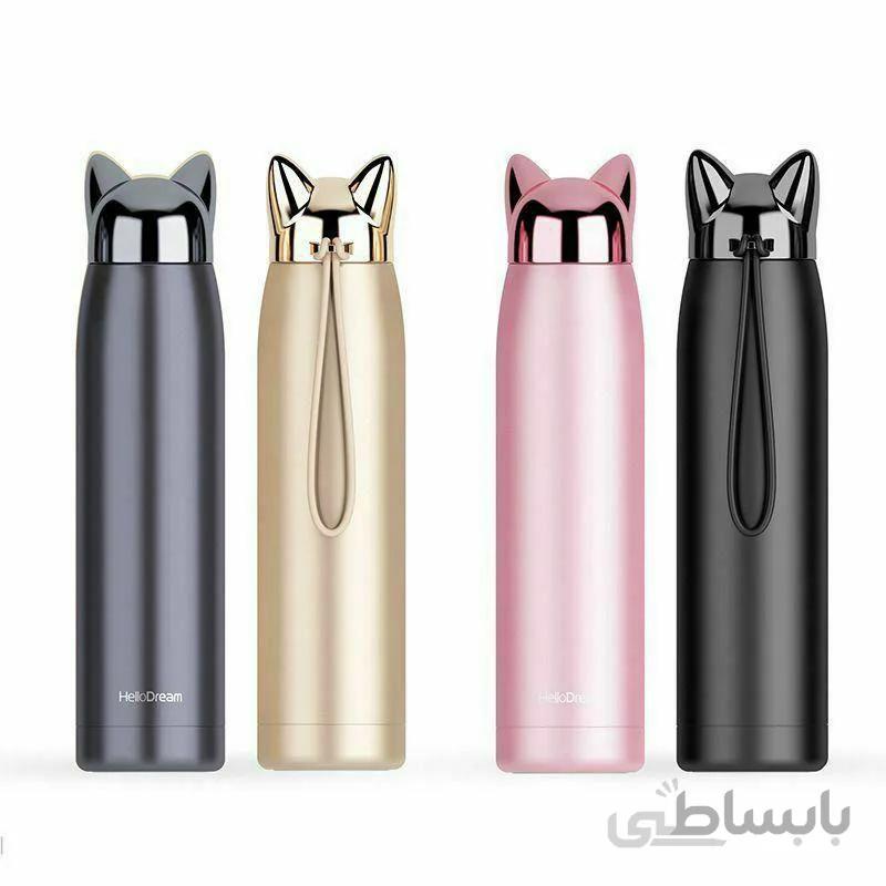 فلاسک نیم لیتری گربه
