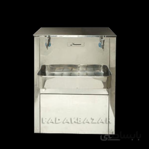 آبسردکن استیل 30 گالن دو شیر سبلان مدل SWD-30G2
