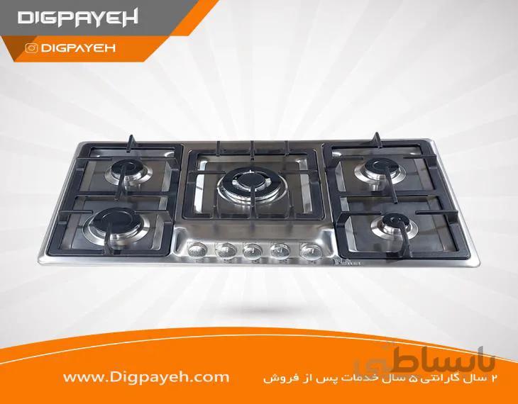 اجاق گاز استیل استون مدل S502