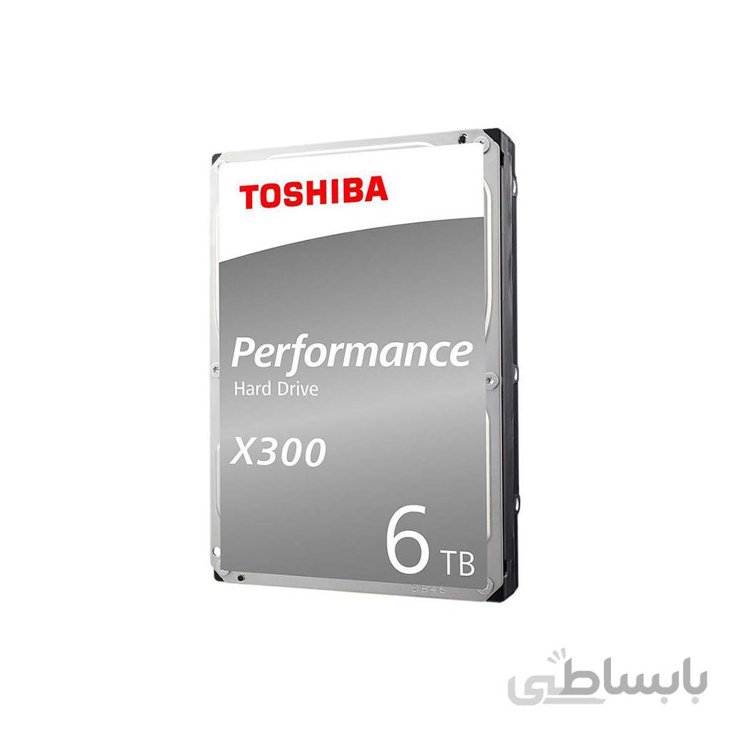 هارد توشیبا X300 6TB ا Toshiba X300 7200Rpm 128MB Buffer SATA3 HDD - 6TB