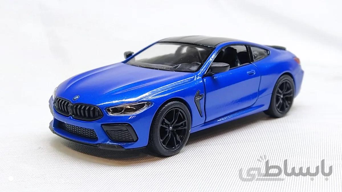 ماشین فلزی ب ام و (BMW M8 COMPETITION COUPE KINSMART) آبی