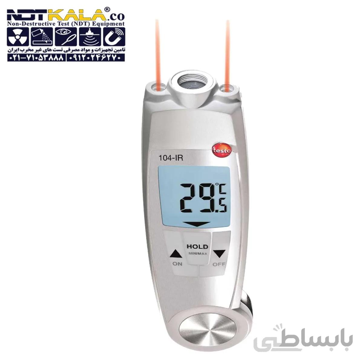 ترمومتر لیزری و نفوذی TESTO 104 IR