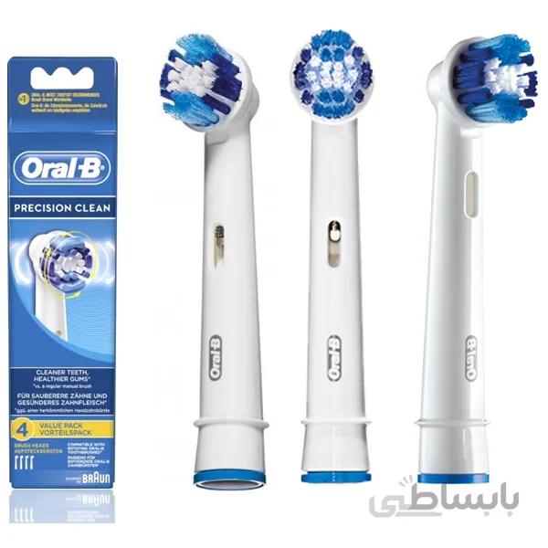سری مسواک برقی معمولی ارال بی ۲ عددی Oral-B Precision Clean